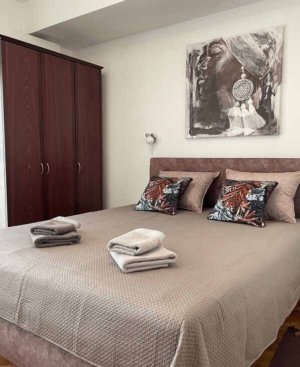 1 soverom, wi-fi og sengetøy