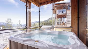 Premium Chalet # 06 mit Sauna & Whirlpool außen | Terrace/patio