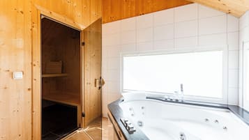 Premium Ferienhaus # 14 mit Sauna & Whirlpool | Wifi gratis
