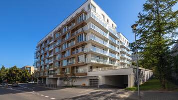 Overnatningsstedets facade