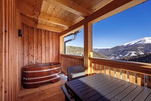 Ferienwohnung für bis zu 8 Personen & Hot Tub | 산 전망