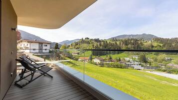 Studio mit Balkon mit 1 Schlafzimmer | Teras/patio