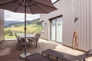 Chalet #25 für bis zu 9 Personen mit IR-Sauna | 3 quartos, Wi-Fi de cortesia
