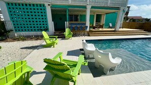 Hus - flere senge (Aqua Skye) | Pool | Udendørs pool, opvarmet pool