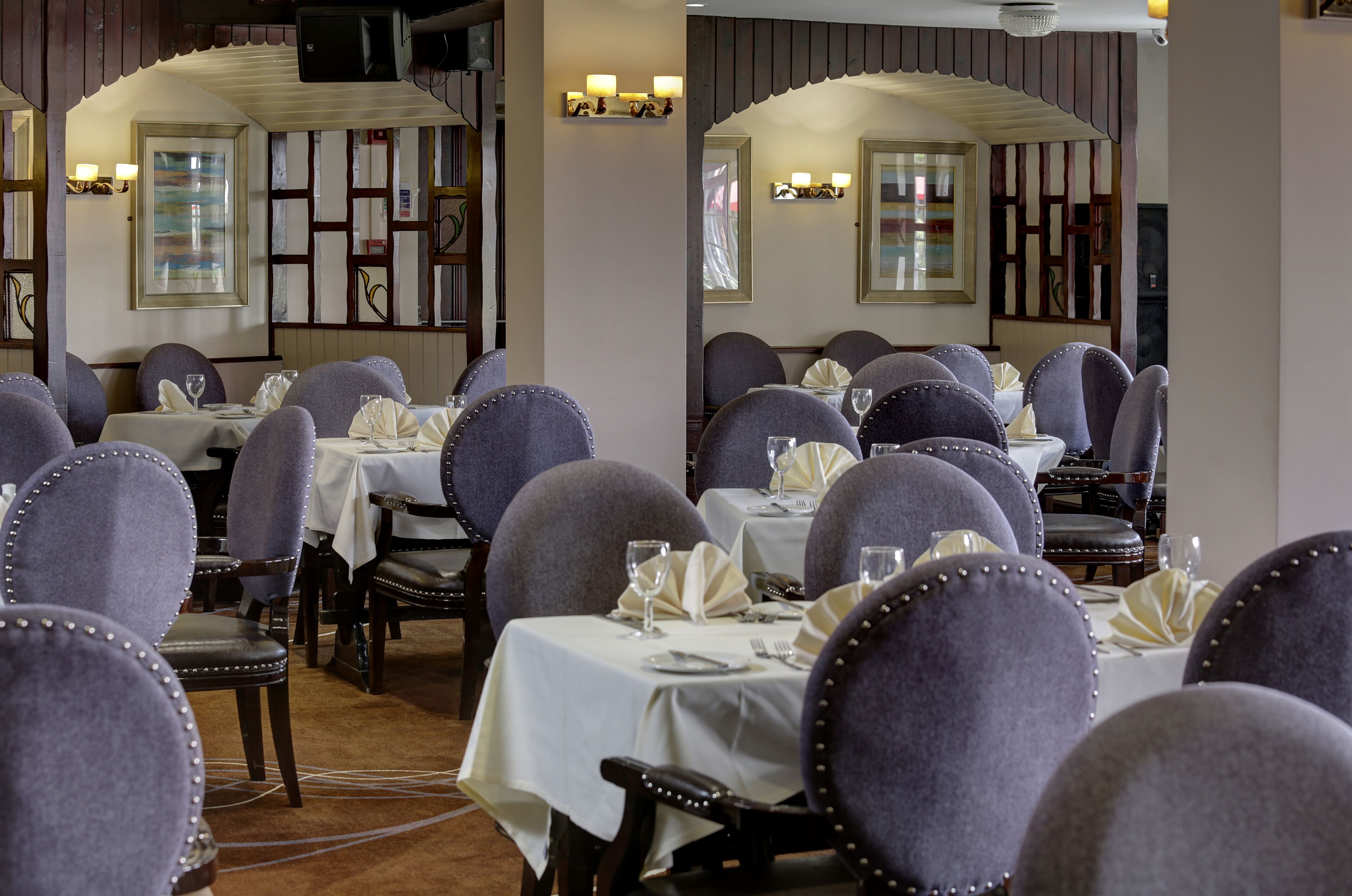 Morgenmadsbuffet hver dag (12.00 GBP pr. person)