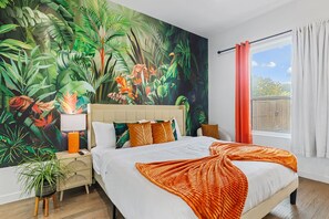 4 soverom, skrivebord, strykejern/-brett og wi-fi (inkludert)