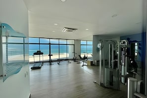 Fitness facility - 24th floor ocean view 2BR (Cartagena de Indias)