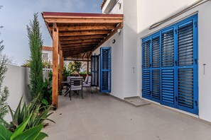 Apartment, Ocean View | Terrace/patio - Seaview Sanctuary House (Agios Theodoros)