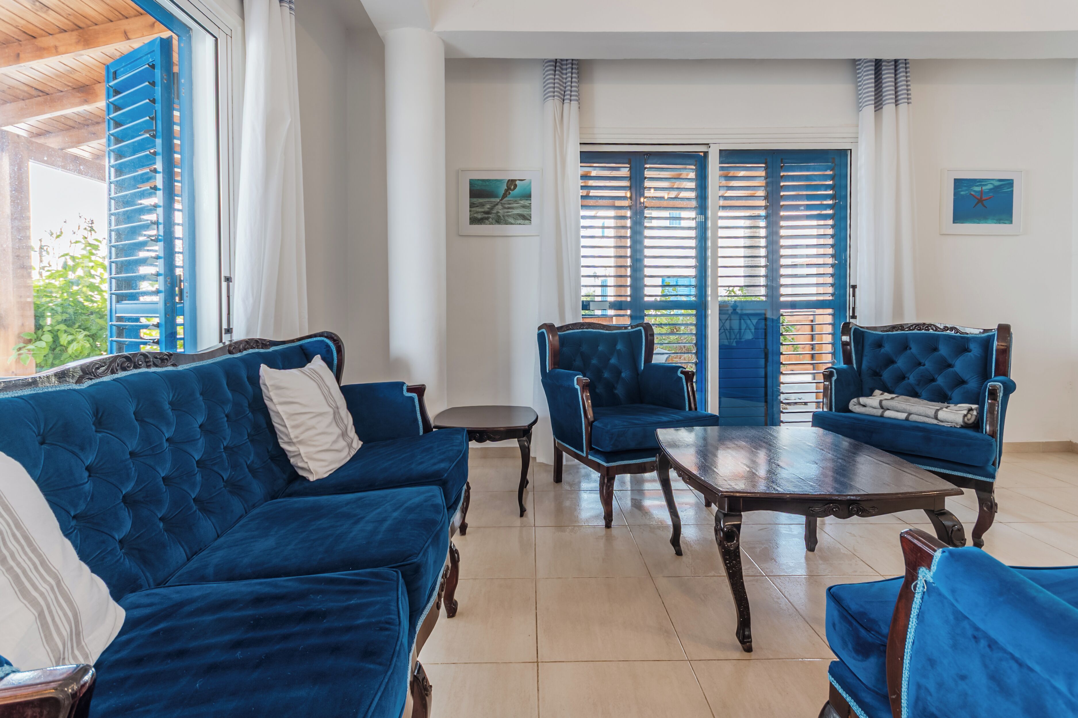 公寓, 海景 | 客廳 | 電視