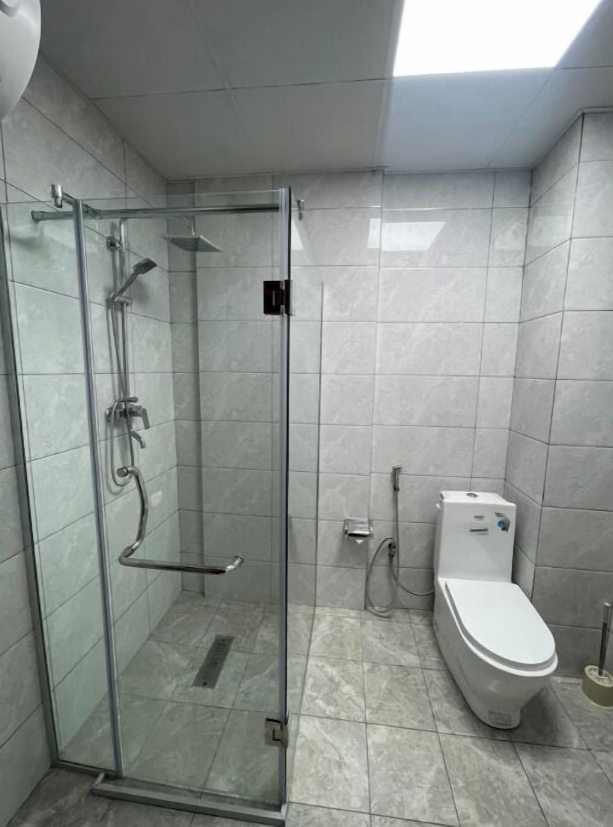 Towels, soap, toilet paper