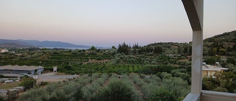 Deluxe Double Room, Balcony, Partial Sea View | Terrace/patio