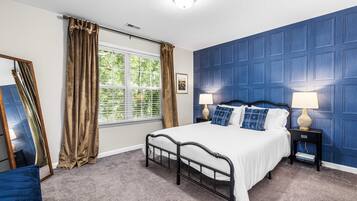 5 chambres, bureau, Wi-Fi gratuit, draps fournis