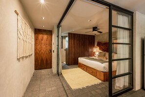 1 bedroom, in-room safe, iron/ironing board, travel cot - Jungle Loft Blanco Beach Club Access (Tulum)