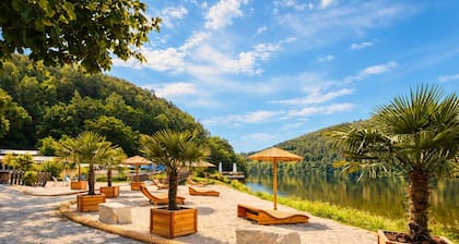 Ferienhaus Seeblick am Bitburger See! Traumhaft gelegen! Einzigartige Aussicht!