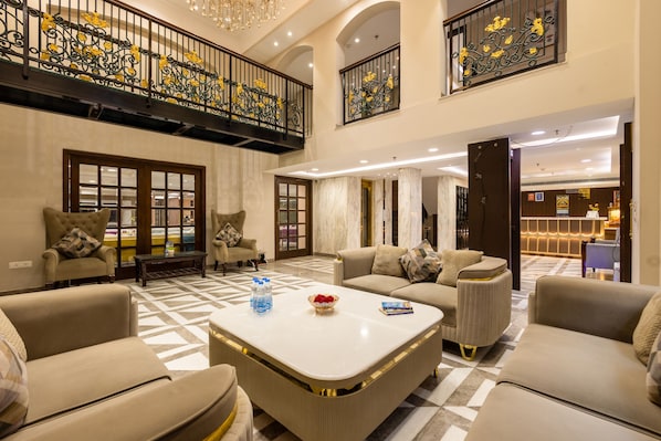 Sala de estar en el lobby