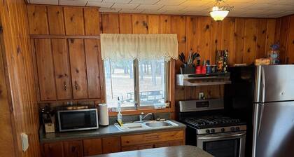 Charming Cottage with AC 2 minute walk from Higgins Lake!