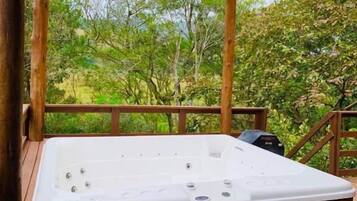 Bangalô luxo, vista para o vale | Terraço/pátio