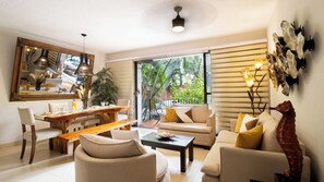 Apartment, Multiple Beds | Living area - Cozy stay Tropical Vibes near Beach (Puerto Vallarta)