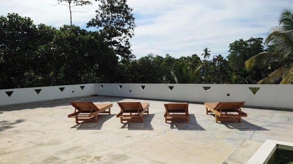 Superior Double Room, Balcony, Garden View | Terrace/patio