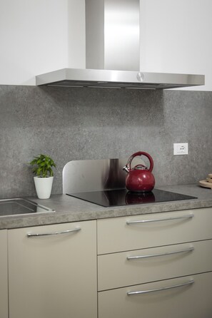 Microwave, stovetop, dishwasher