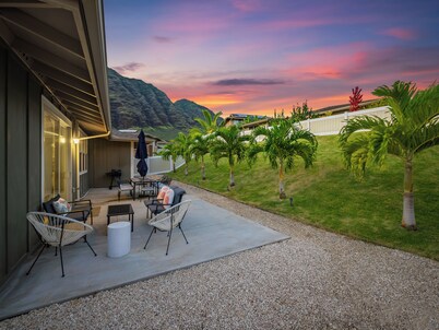 Oahu Family cabin_Oceanview and Beach Fun