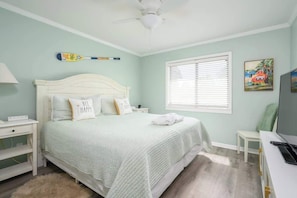 2 soverom, strykejern/-brett, wi-fi (inkludert) og sengetøy