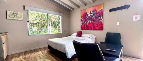 Lejlighed (A103) | 1 soveværelse, skrivebord, gratis Wi-Fi