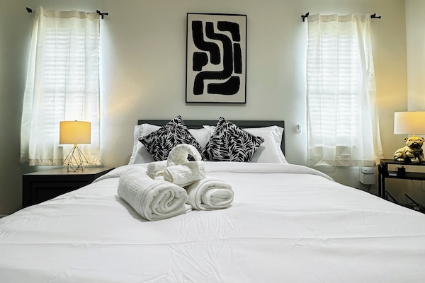 1 Schlafzimmer, kostenloses WLAN, Bettwäsche