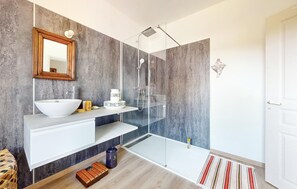 Shower, hair dryer
