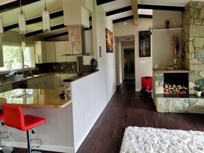 Fridge, microwave, dishwasher - Hot Tub Mountain views Cozy Fireplace! (Anchorage)