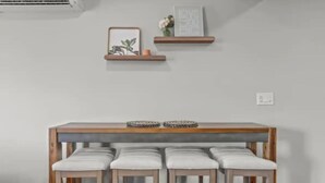 Leilighet – comfort, terrasse, byutsikt | Oppholdsområde