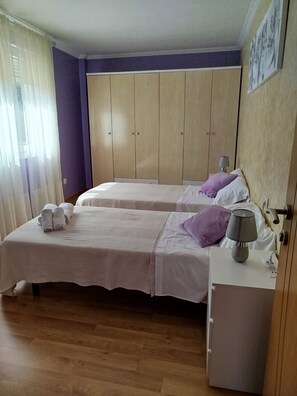 2 quartos, roupa de cama