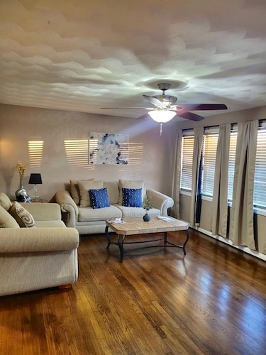 Hidden Gem A Comfortable 4bedroom home with a fenced-in yard.