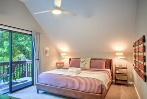 2 chambres, fer et planche à repasser, accès au Wi-Fi (inclus)