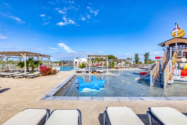 Et oppvarmet basseng