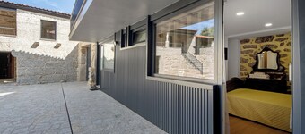 Kamer 'Quarto 2' met uitzicht op de bergen, WiFi en airconditioning