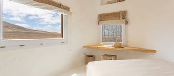 Maison de vacances 'Oasis San Martin El Cotillo' avec vue montagne, terrasse privée et Wi-Fi