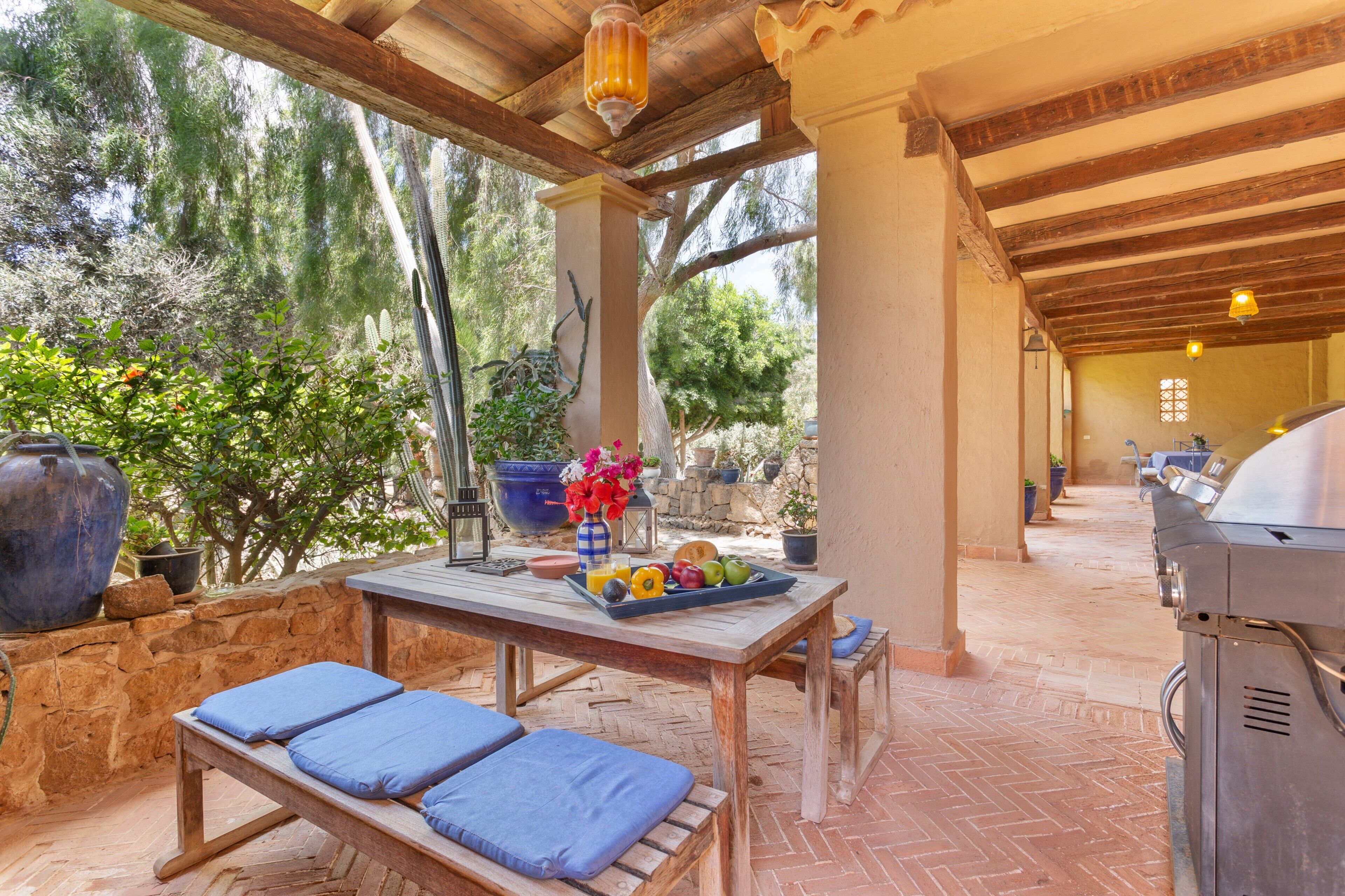 Udendørs spisemuligheder