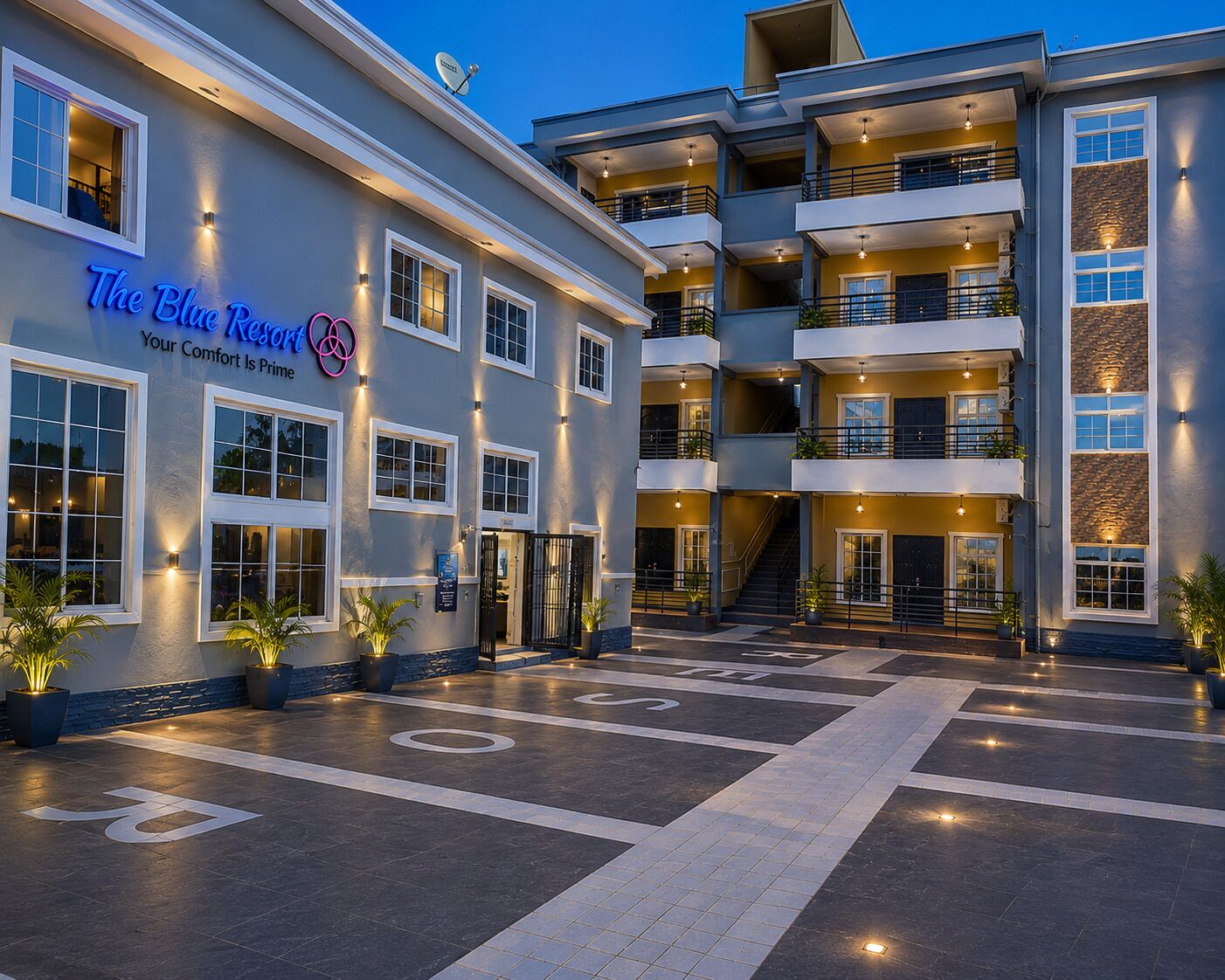 Front of property