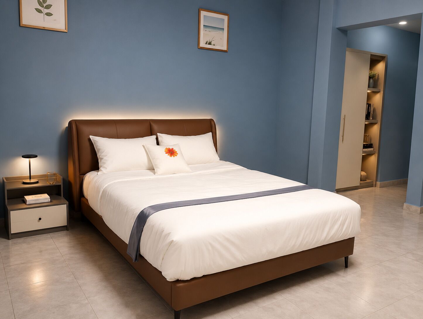 Deluxe Διαμέρισμα | Κλινοσκεπάσματα υψηλής ποιότητας, πουπουλένια παπλώματα 
