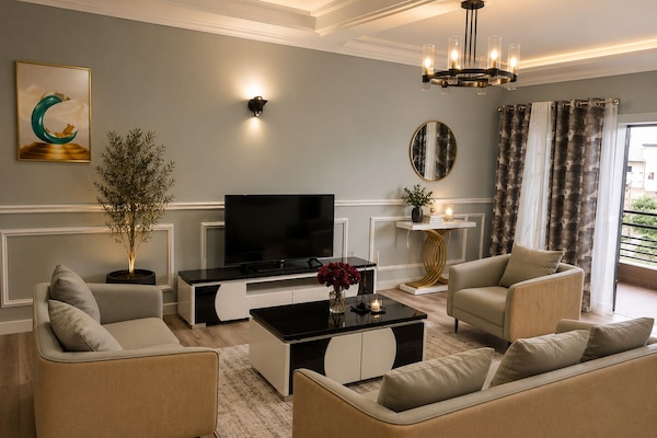 Deluxe Apartment | Living area