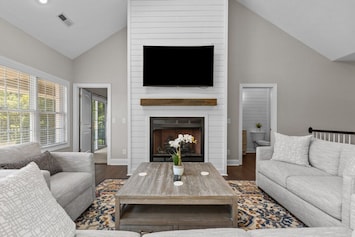 Large living space for entertainment