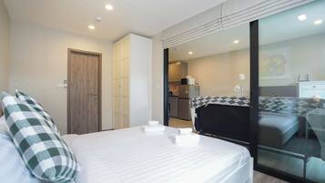 1 chambre, coffres-forts dans les chambres, bureau