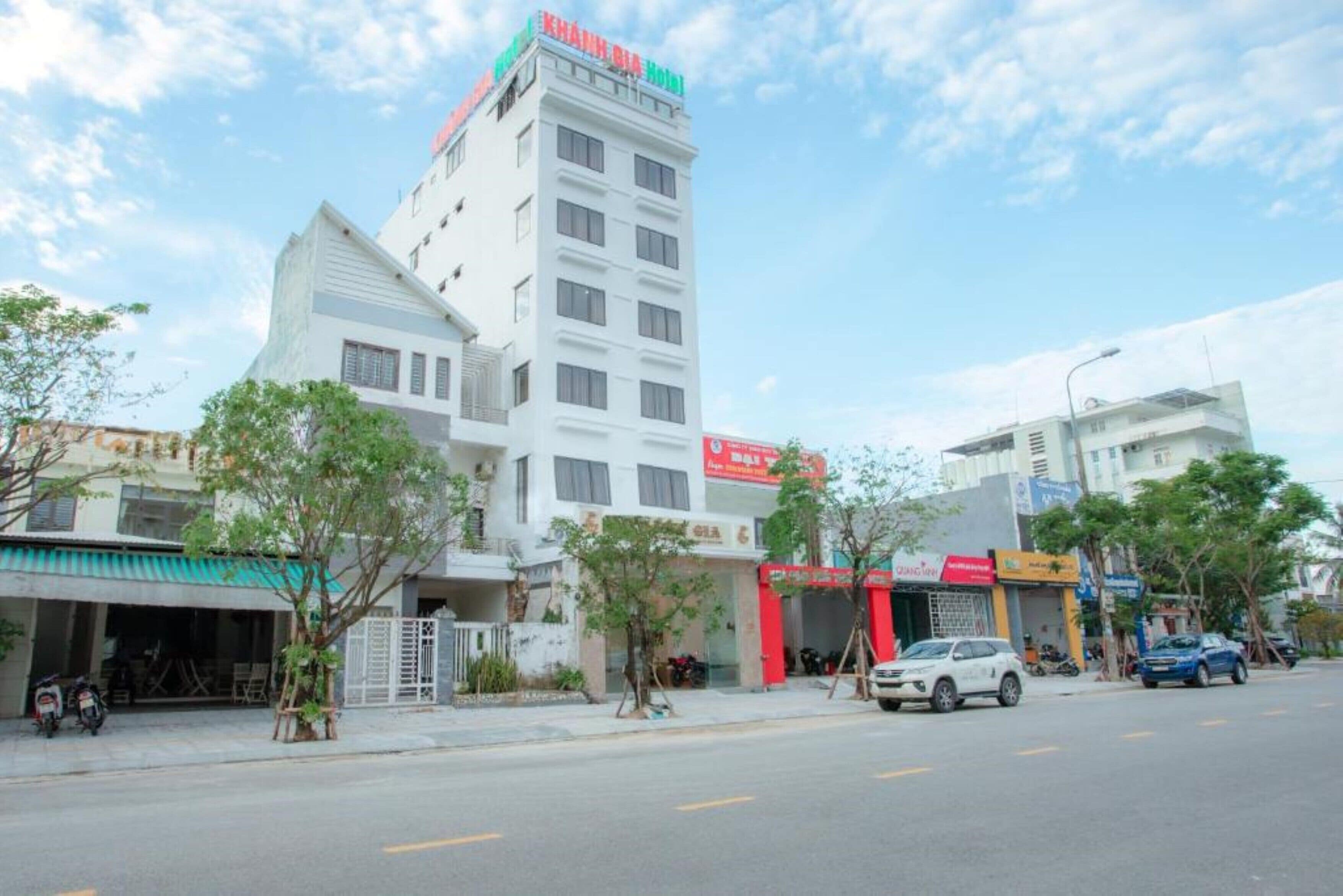 Mặt tiền nơi lưu trú