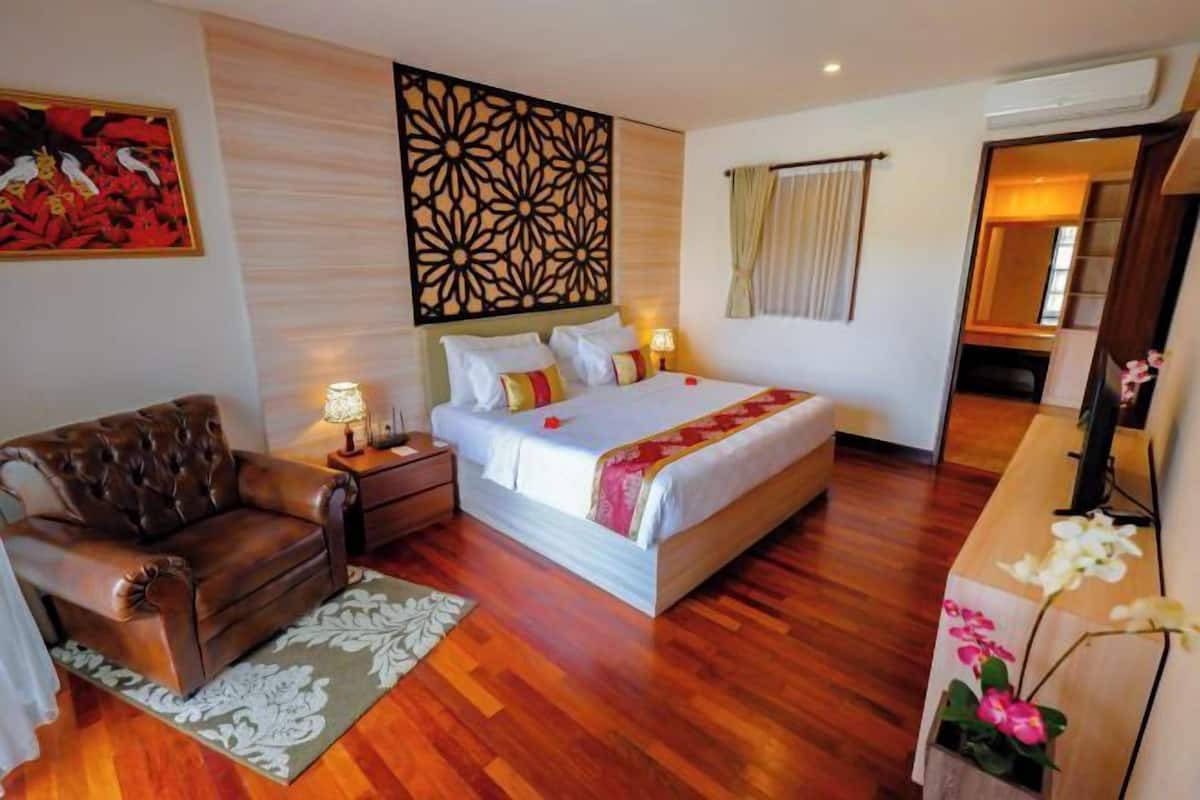 2 quartos, cofres nos quartos, individualmente mobiliados