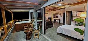 1 bedroom, free WiFi, bed sheets - Cabaña en la Montaña con Vista a la Ciudad Desde el Jacuzzi (Medellín)