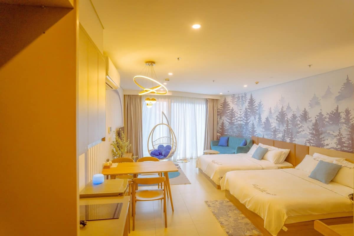 Executive Apartment | 1 bedroom, premium bedding, memory foam beds, individually decorated