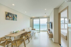 Blick von der Unterkunft