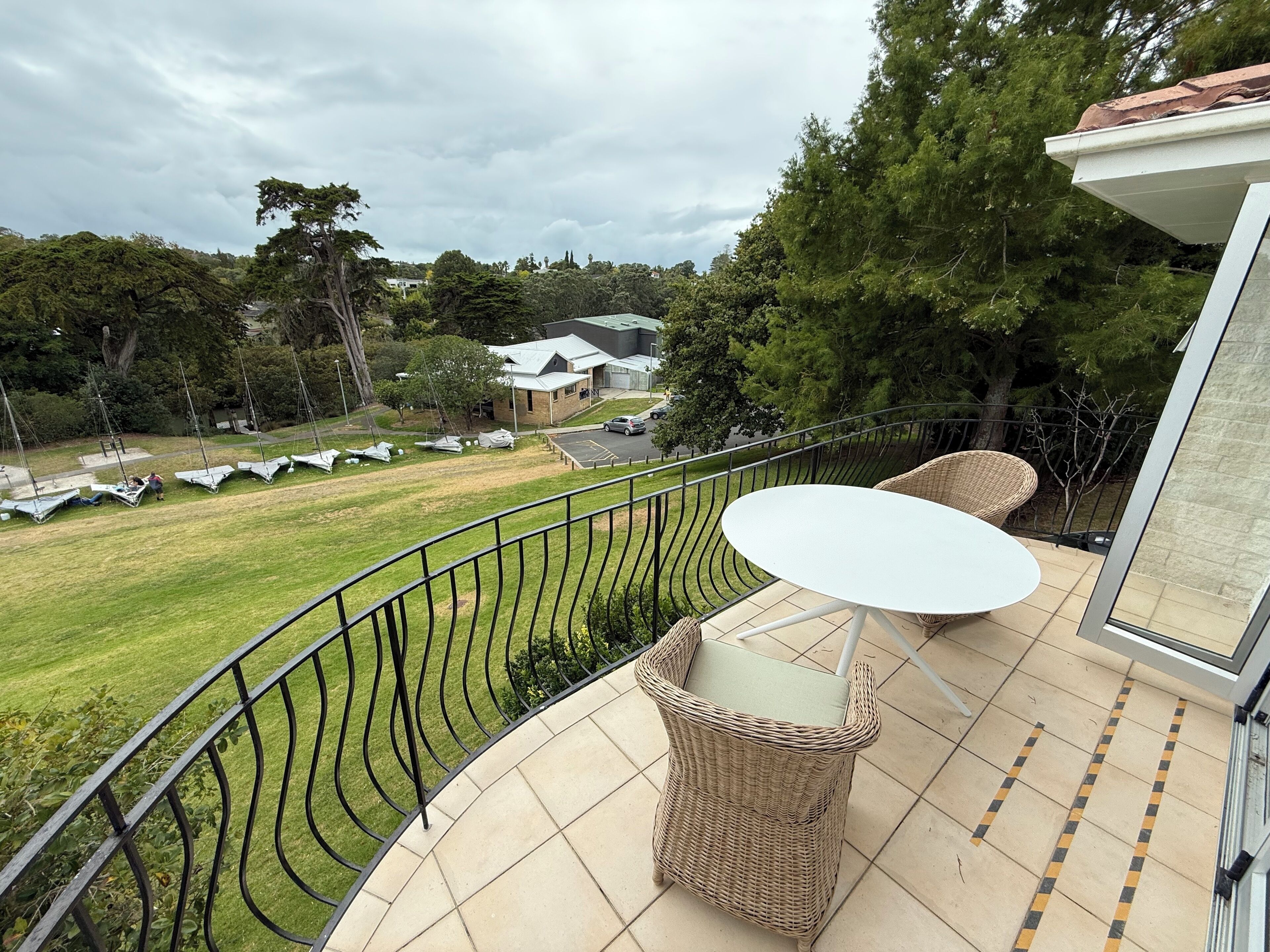 Appartement Deluxe, non-fumeurs, vue parc | Vue depuis le balcon