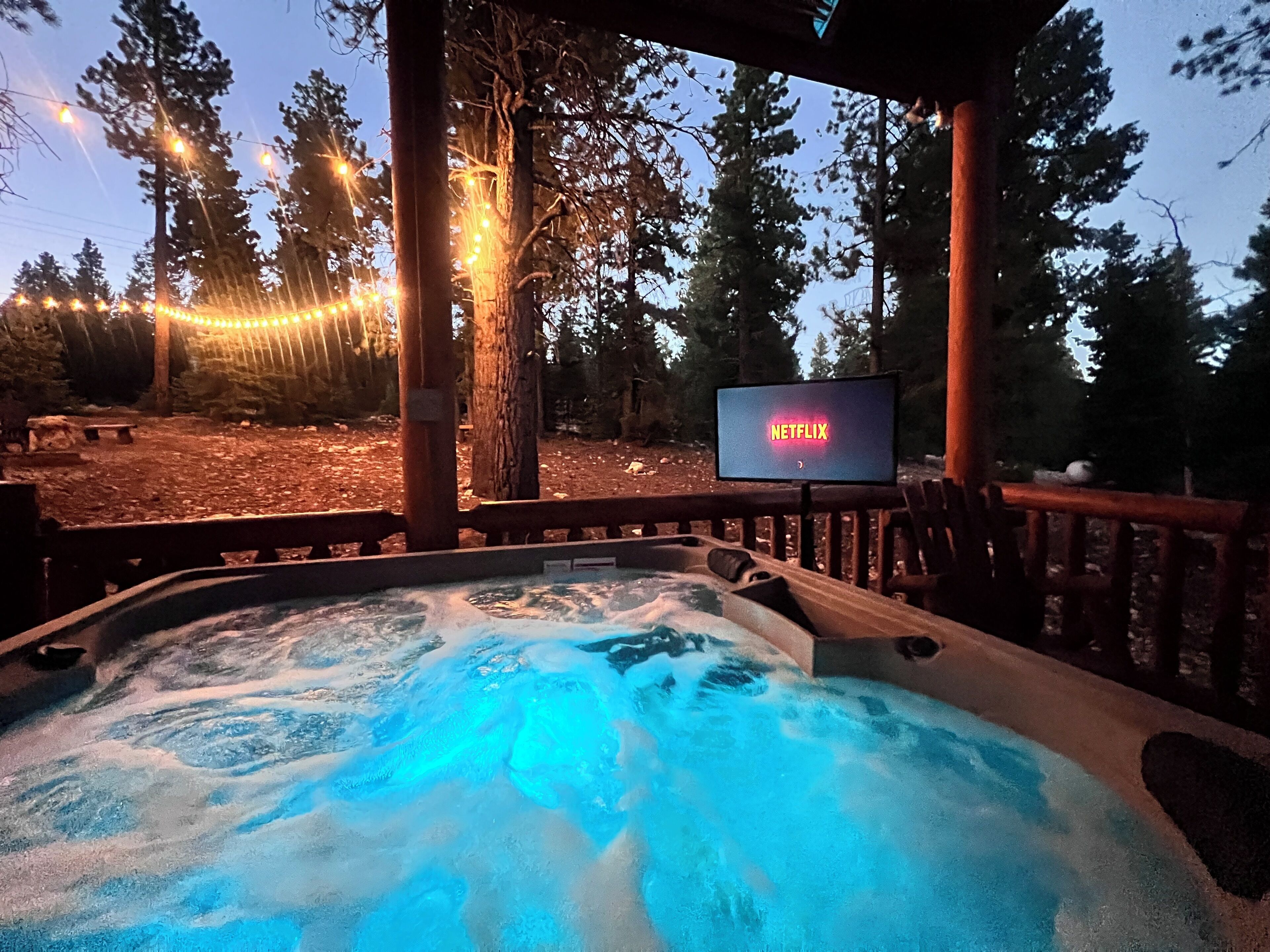 مغطس سبا خارجي